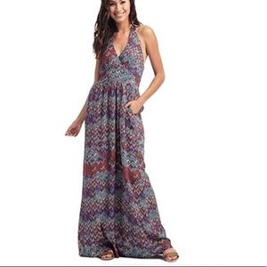 Ella Moss Kaliso Halter Dress In Seaport